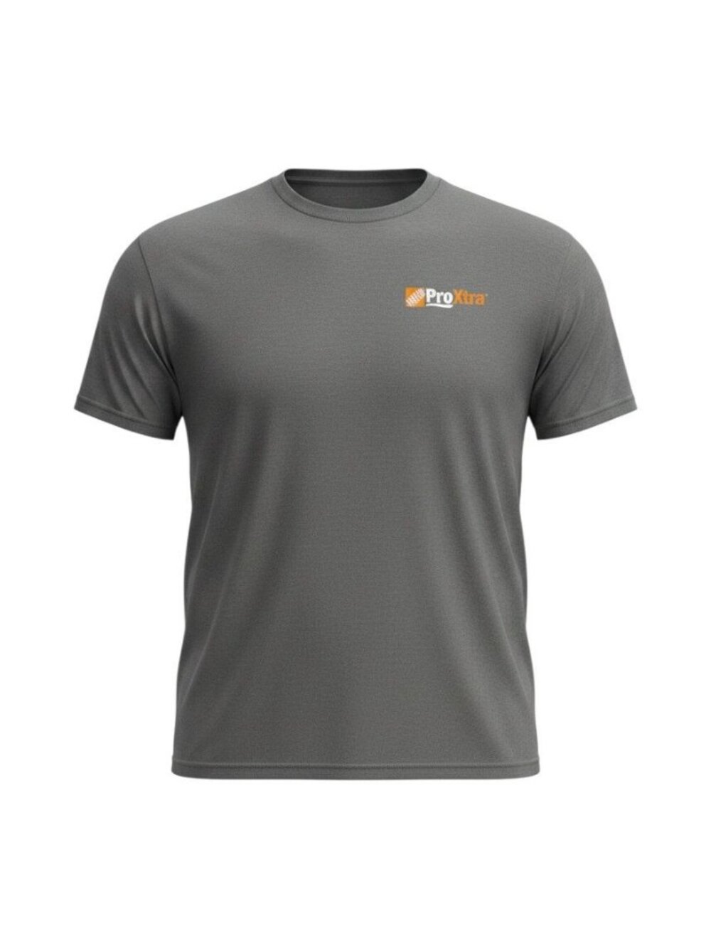Jerzees Pro Xtra Gray T-Shirt XL The Home Depot Logo Crewneck
